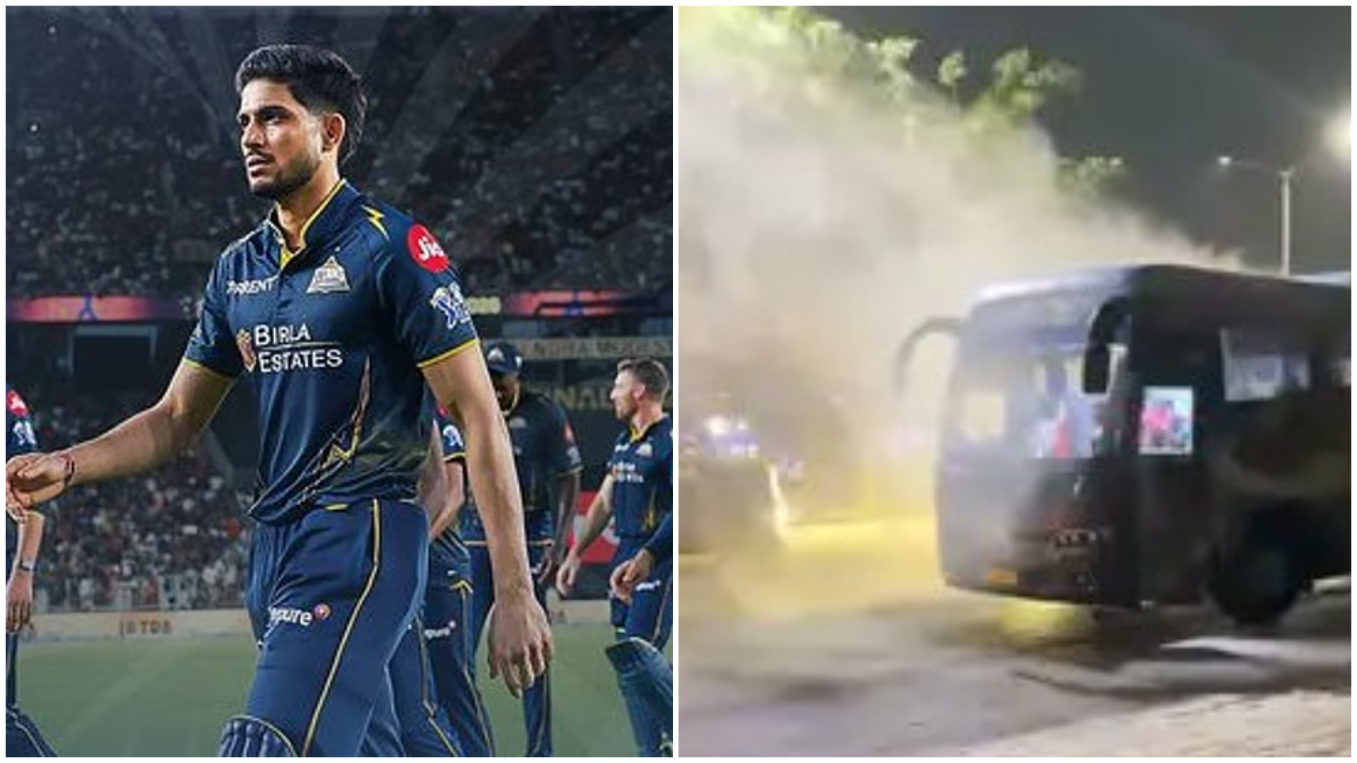 Safety scare for Gujarat Titans players, staff as team bus suffers short circuit 