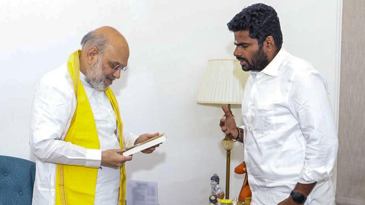 Annamalai submits his resignation to Nitin Nabin; BJP asks him to reconsider