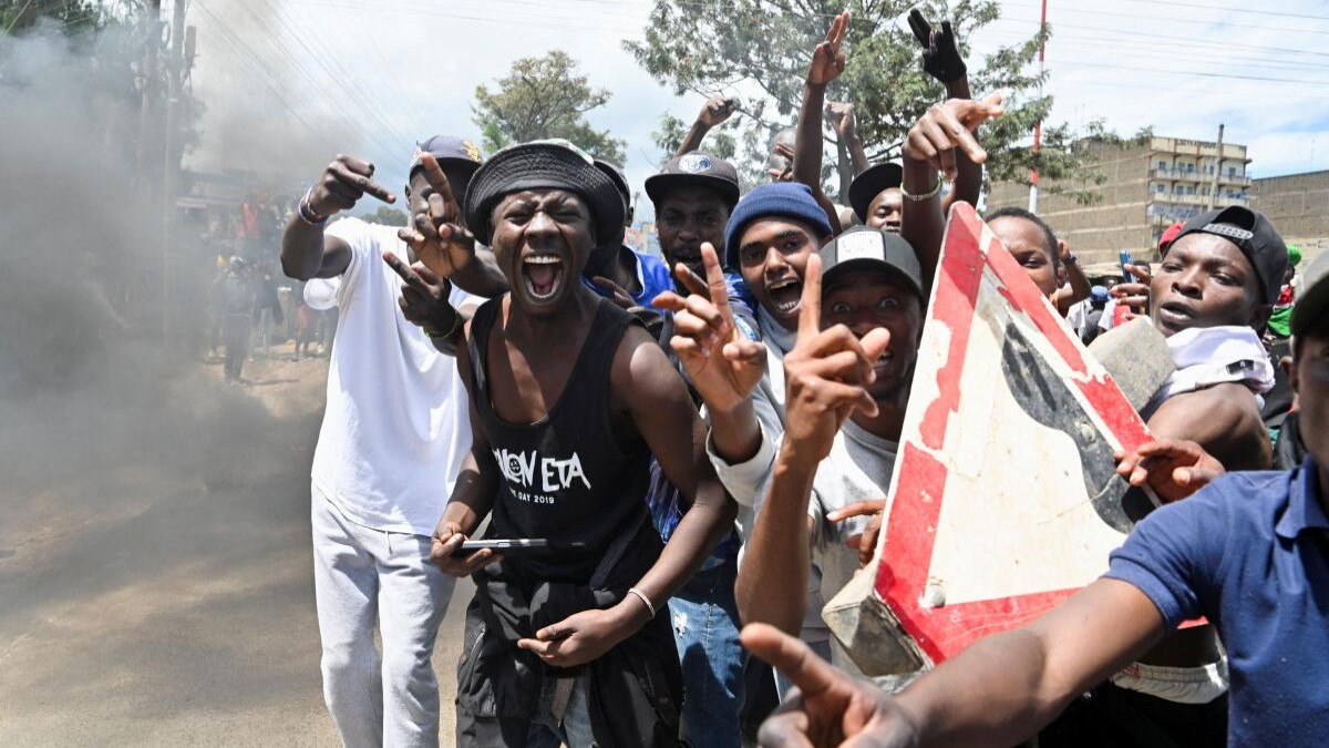 Two killed in Kenya protest against US Ebola quarantine facility, protest organiser says 
