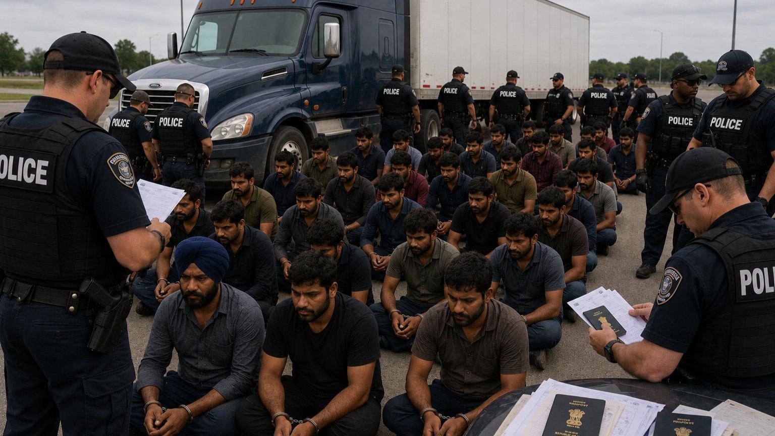 Operation Checkmate | 30 Indians arrested for living and working illegally in US as truck drivers, will be deported soon