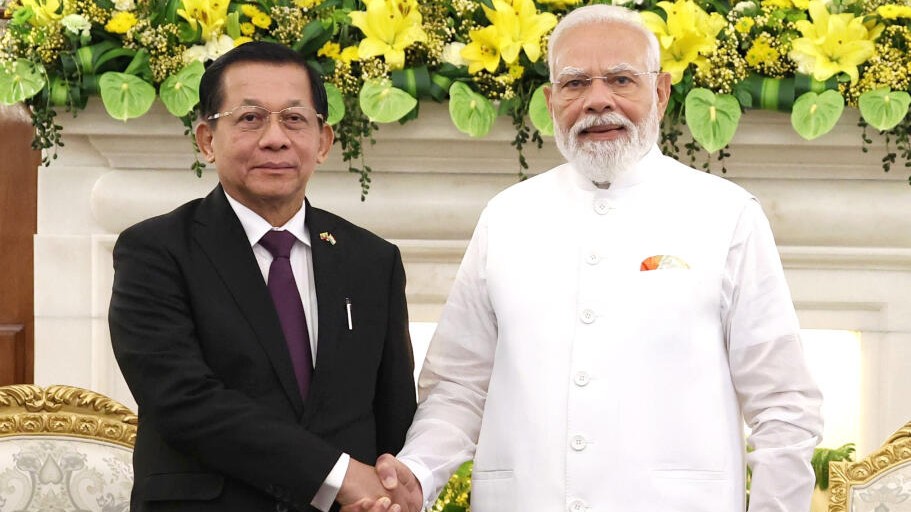 Myanmar President expresses interest in India's maritime sector during visit to Jawaharlal Nehru Port