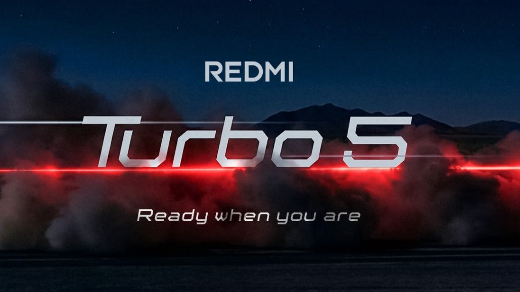 Redmi Turbo 5 teaser.
