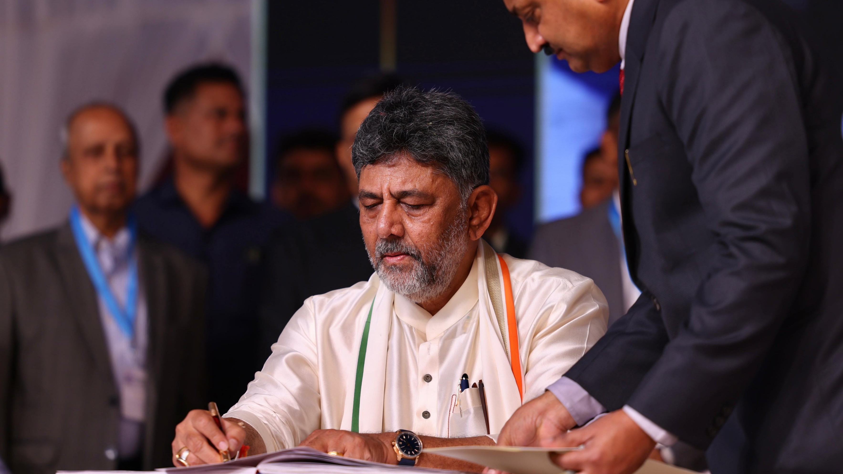 D K Shivakumar swearing-in highlights | Free bus passes for students regardless of cost, this is Shivakumar's govt: DKS