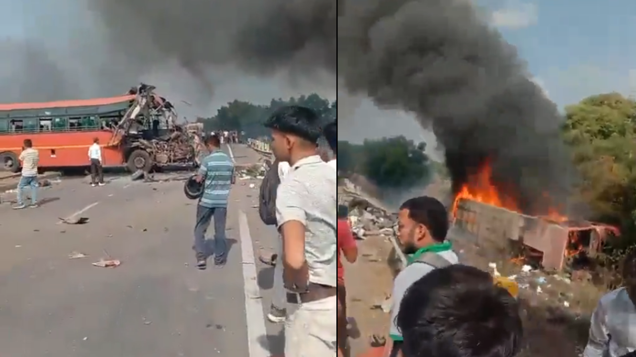Seven killed as two Maharashtra ST buses collide near Surat; PM announces ex-gratia