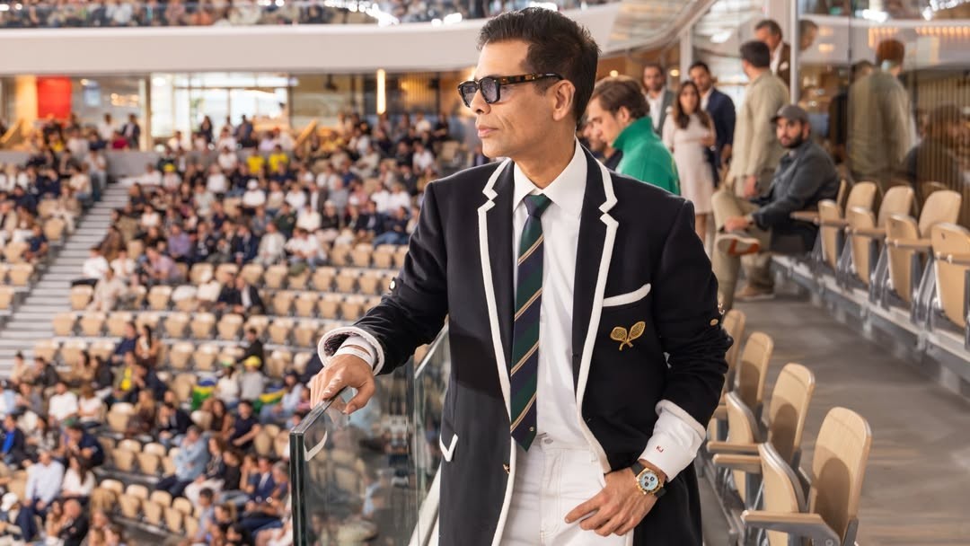 Karan Johar attends Roland-Garros 2026 as Rolex’s special guest; Pics go viral