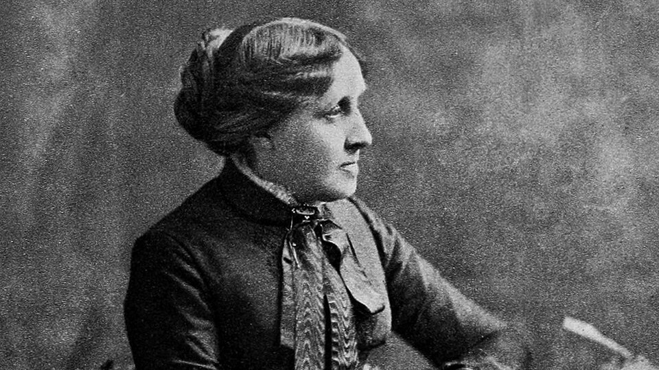 Quote of the day by Louisa May Alcott: “I am not afraid of storms…”