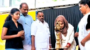 'Against Islamic beliefs': Scholars' body objects to MLA Fathima Thahiliya lighting traditional lamp