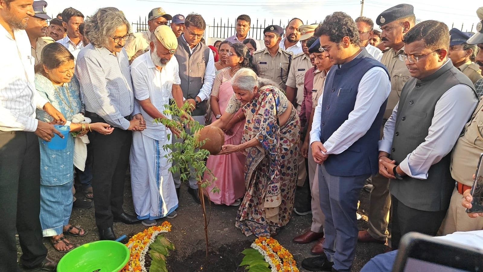 Finance Minister Nirmala Sitharaman launches ‘Bharat Vann Yojana’ in Raichur