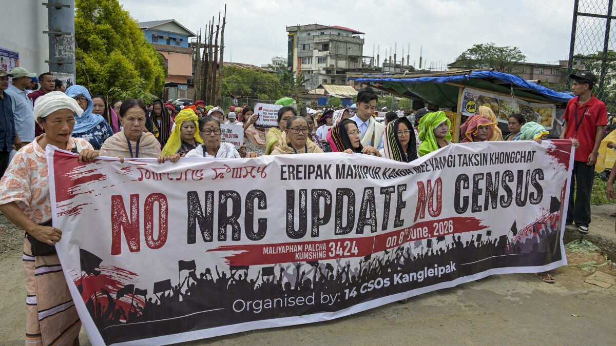 'No NRC, no Census' chorus grows in Manipur's Meitei-dominated valley for deportation of 'foreigners'
