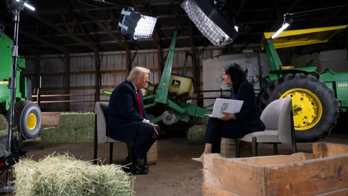 Watch | 'You're either crooked or stupid': US President Donald Trump storms out of interview over voter fraud questions