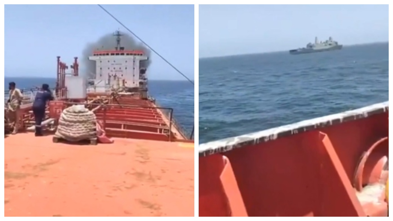 Fire breaks out on oil tanker with 24 Indian crew off Oman coast