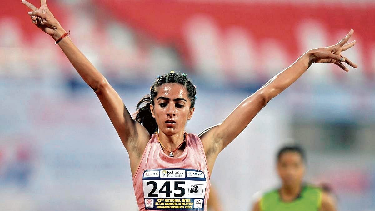 India's 1500m national record holder KM Deeksha flunks dope test again