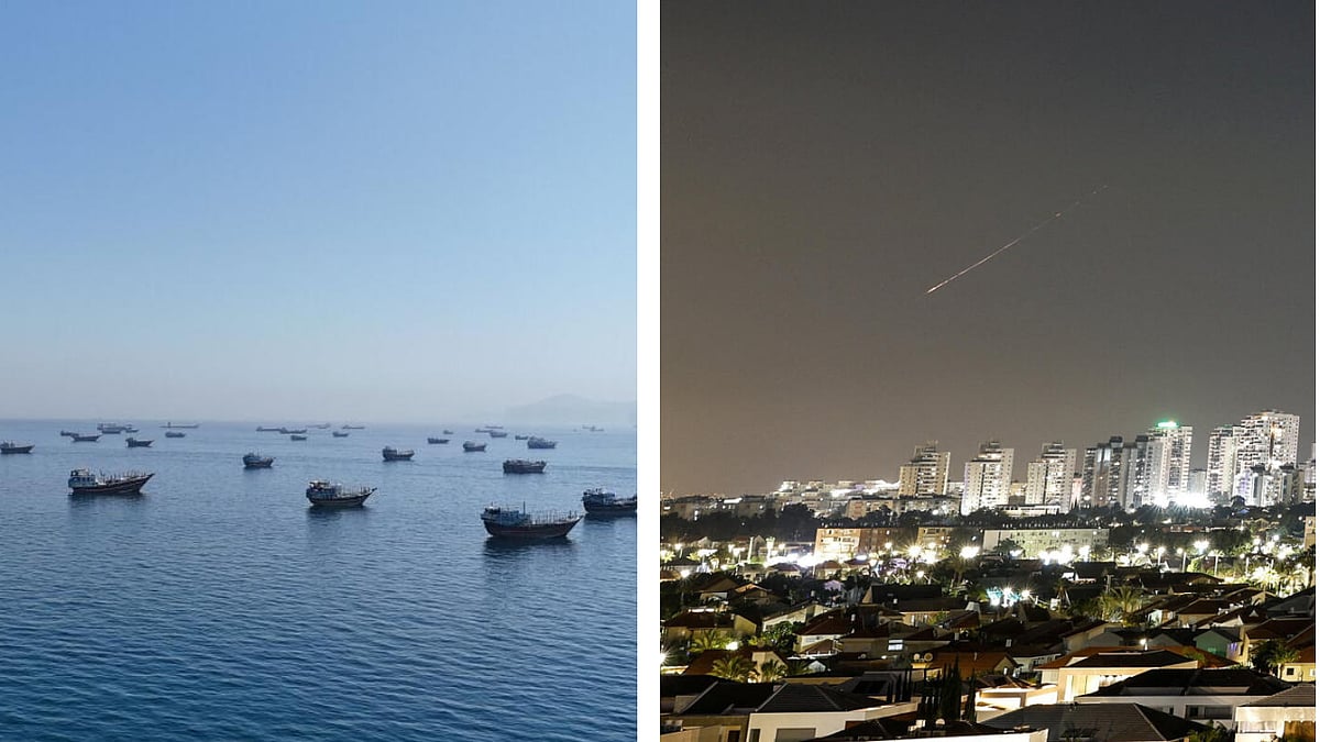 USA greifen Iran an, nachdem ein Apache-Hubschrauber nahe der Straße von ...