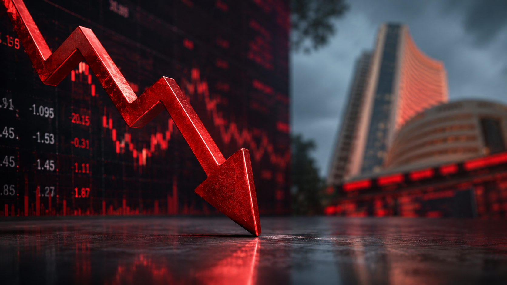 Stock markets close lower in volatile trade as escalating US-Iran tensions, FII outflow dent sentiment