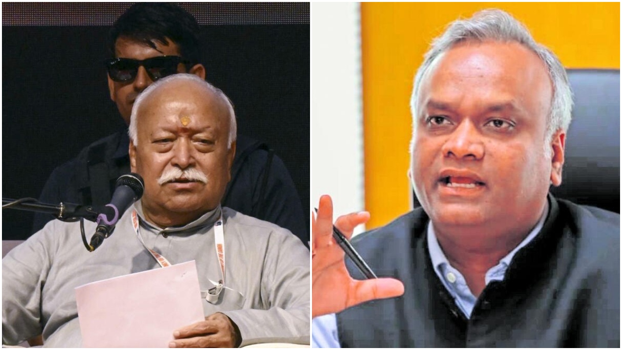 'Explain legal status & income': Karnataka minister Priyank Kharge writes to RSS chief Mohan Bhagwat