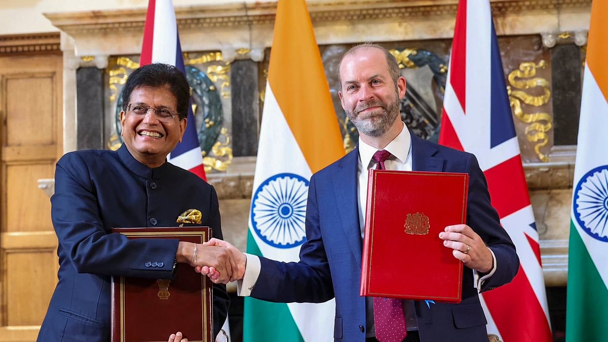 India-UK free trade deal to come into effect on July 15
