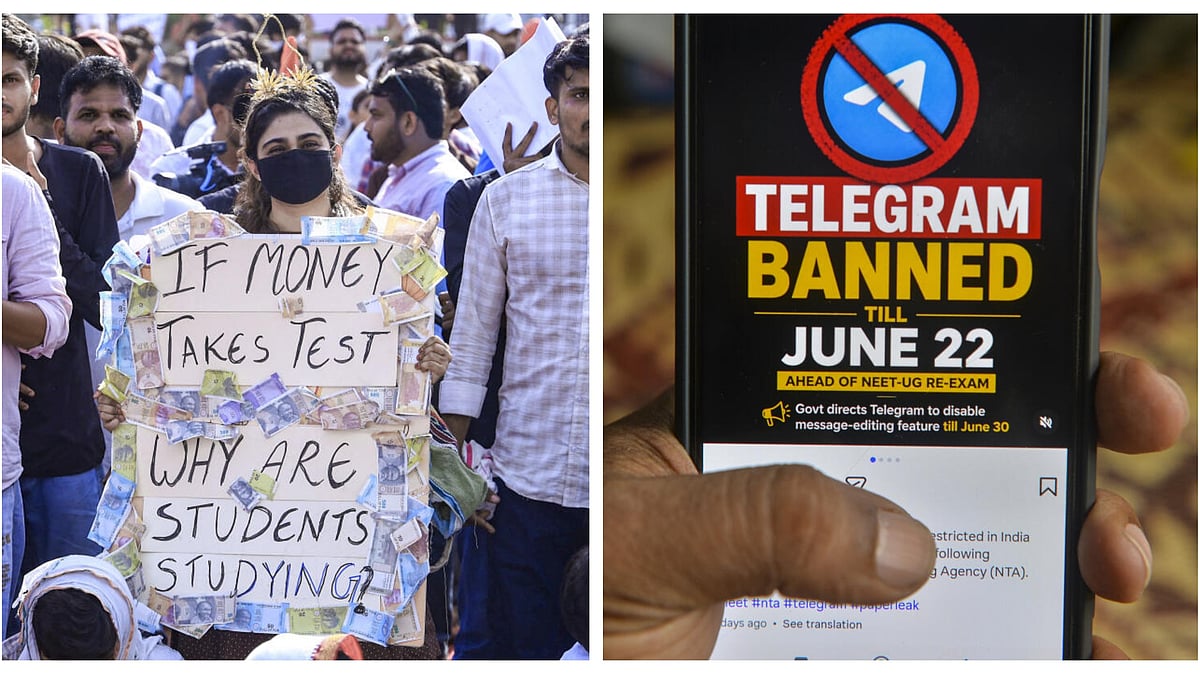 NEET-UG: Delhi High Court upheld the temporary Telegram ban before the June 21 re-test, backing the Centre's emergency action. The government cited cybercrime, fraud, terrorism and leaked exam papers, while the CBI probes the case.