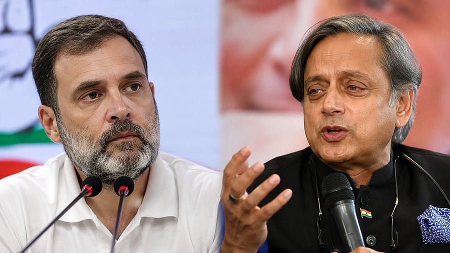 BJP says even Congress leaders disagree with Rahul Gandhi citing Tharoor remarks