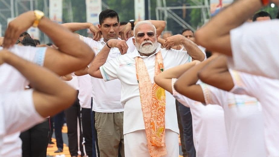 At Kolkata’s Red Road, PM Modi stresses Yoga’s unity message weeks after venue denied for Eid