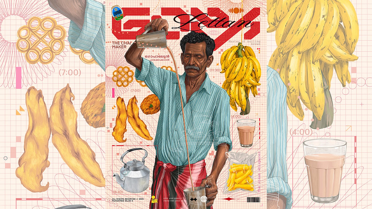 Man behind viral digital portraits from Kerala