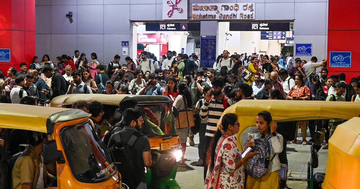 Bengaluru: Metro disruption highlights ‘brazen' auto sector, gaps in bus ops