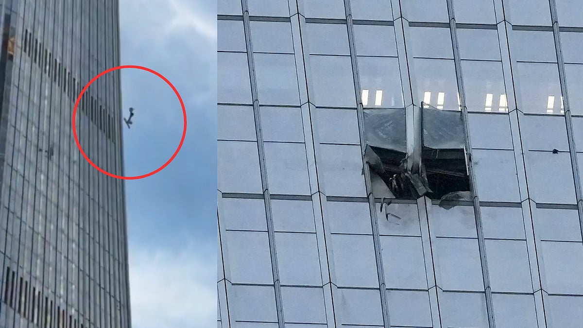 China plane crash: Pilot dies, 13 injured as aircraft hits Beijing's  tallest building
