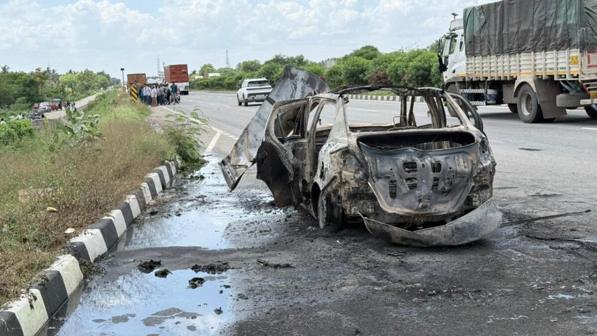 Tumakuru blast: Man dies after car explosion during alleged kidnap attempt