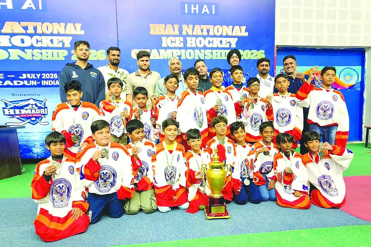 From wheels to blades: Karnataka's inline hockey kids discover ice hockey