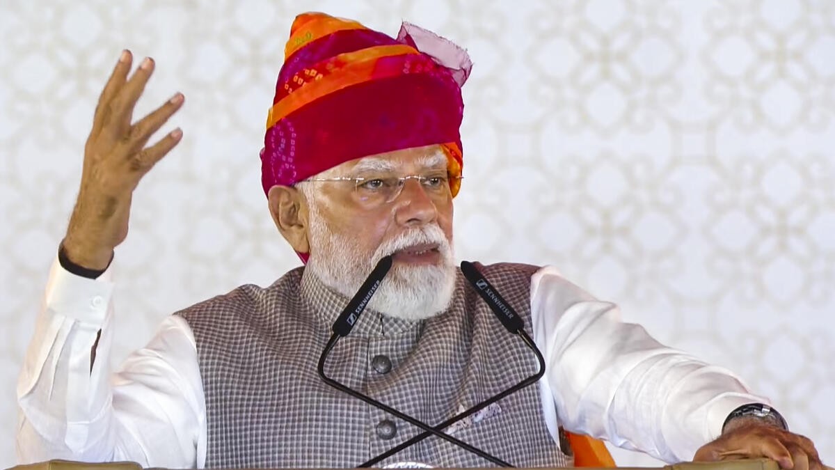 India navigated one of the biggest energy crises with little burden on citizens: PM Modi in Rajasthan