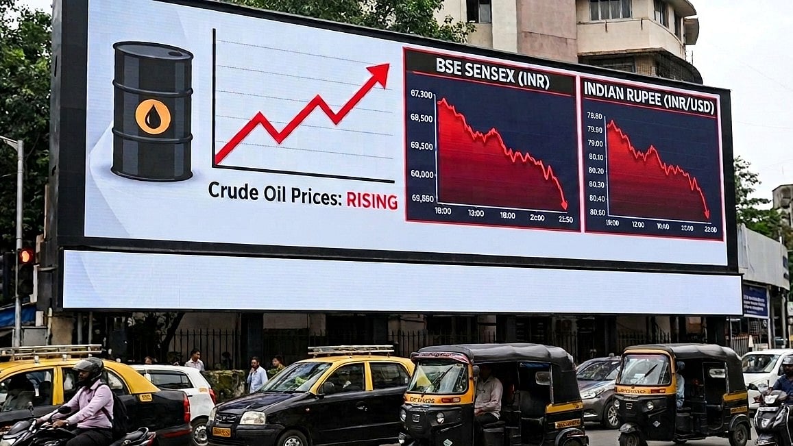 Sensex, rupee dip as crude oil prices surge 7% after Trump says ceasefire with Iran is 'over'