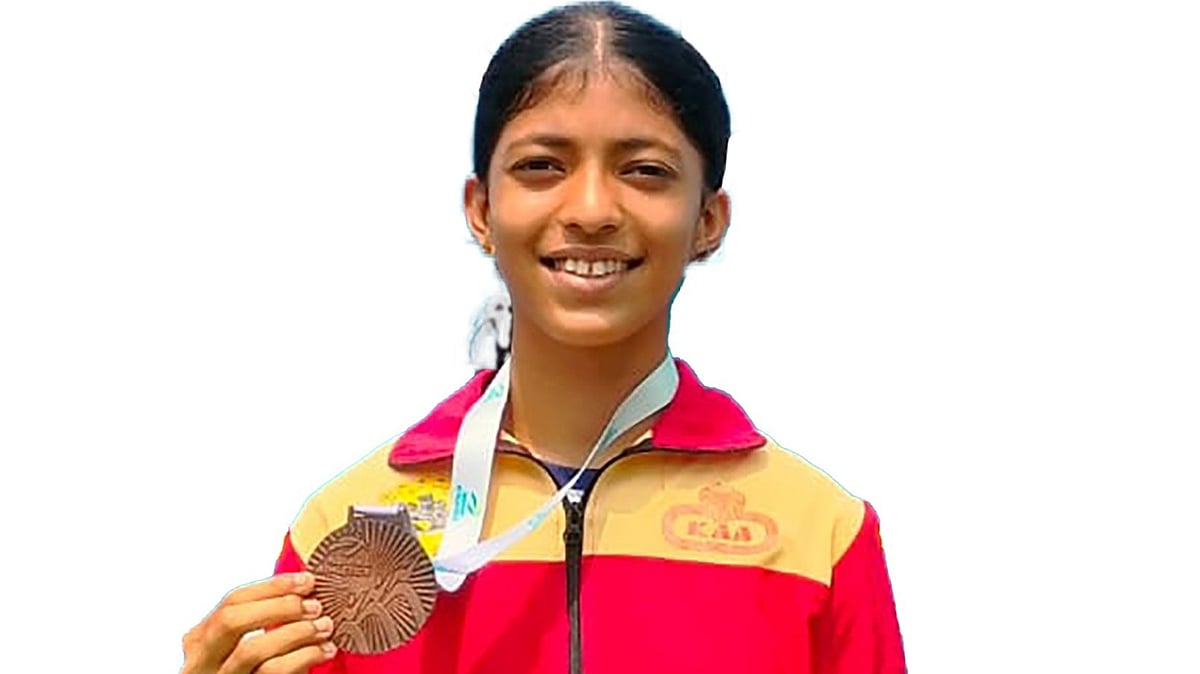 Adwika K P: Mangaluru athlete's rise from fitness to national medal success