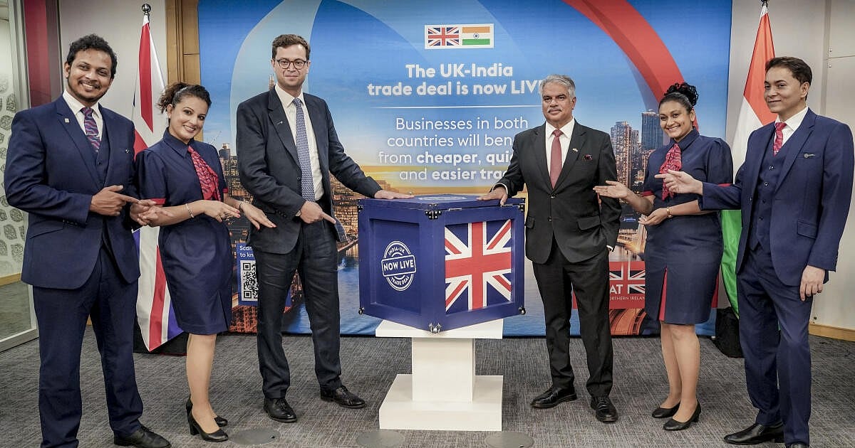 India–UK trade deal begins as export consignments from Mumbai flagged off
