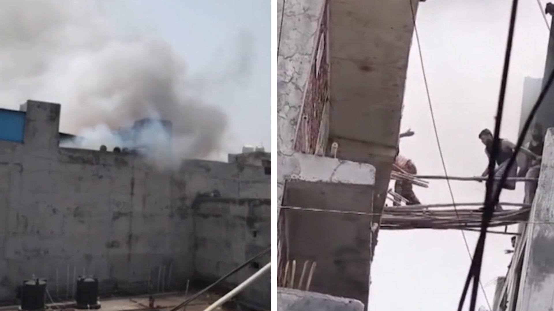 Two killed as fire breaks out at residential building in Noida, landlord arrested
