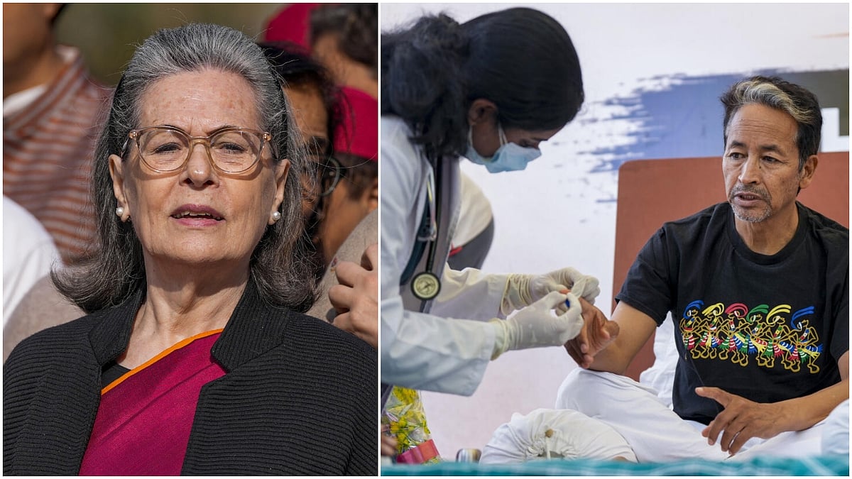 Sonia Gandhi’s push prompts Congress' solidarity with Sonam Wangchuk, party remains wary of CJP