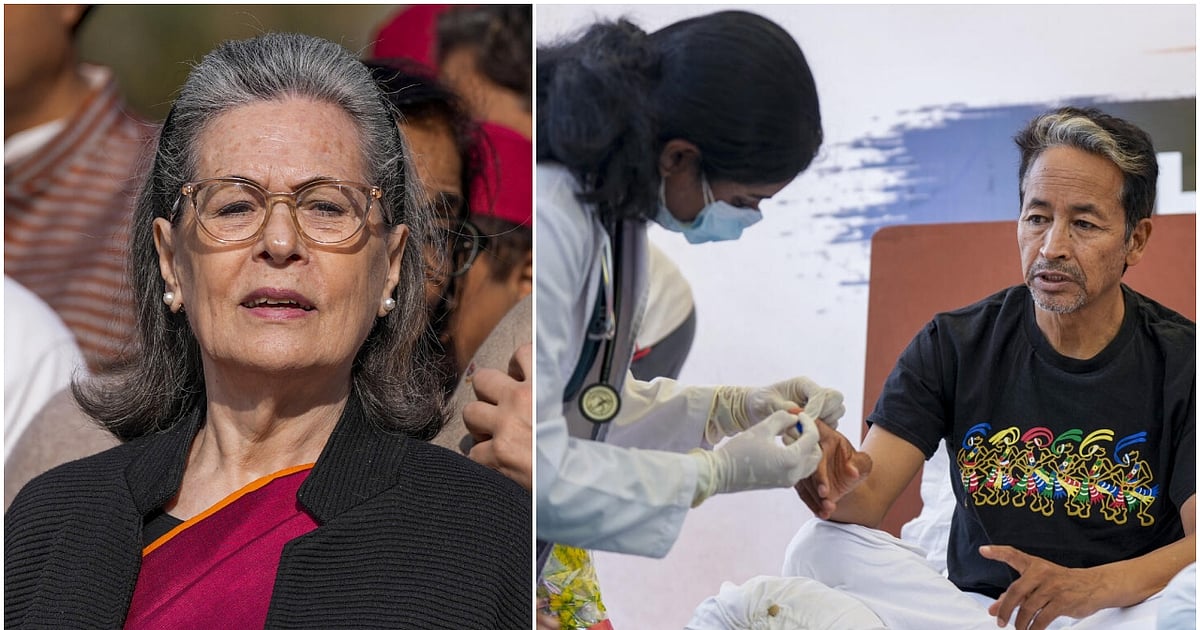Sonia Gandhi’s push prompts Congress' solidarity with Sonam Wangchuk, party remains wary of CJP