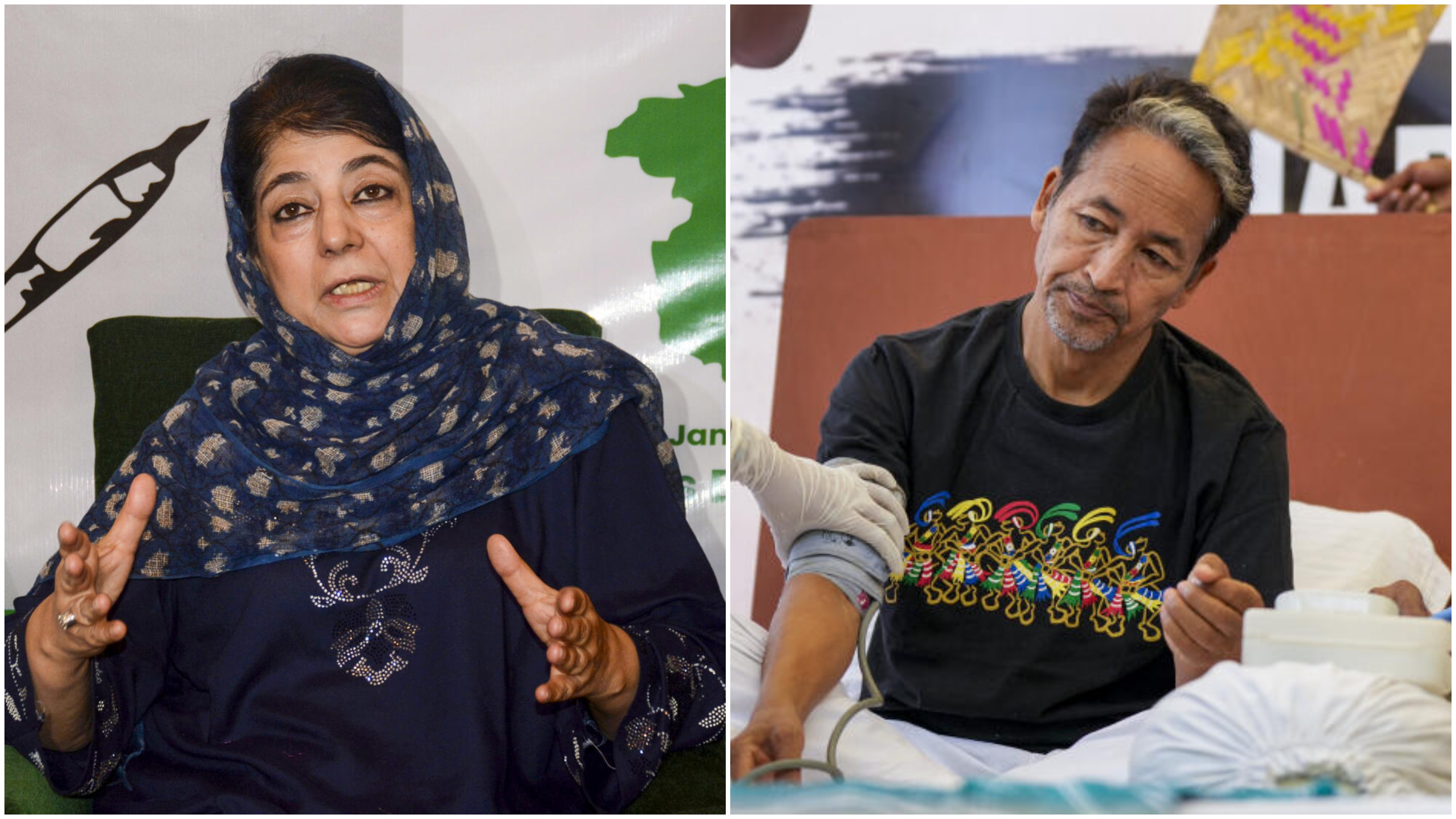 Sonam Wangchuk Risking His Life To Safeguard Future Of Gen Z: PDP Chief Mehbooba Mufti