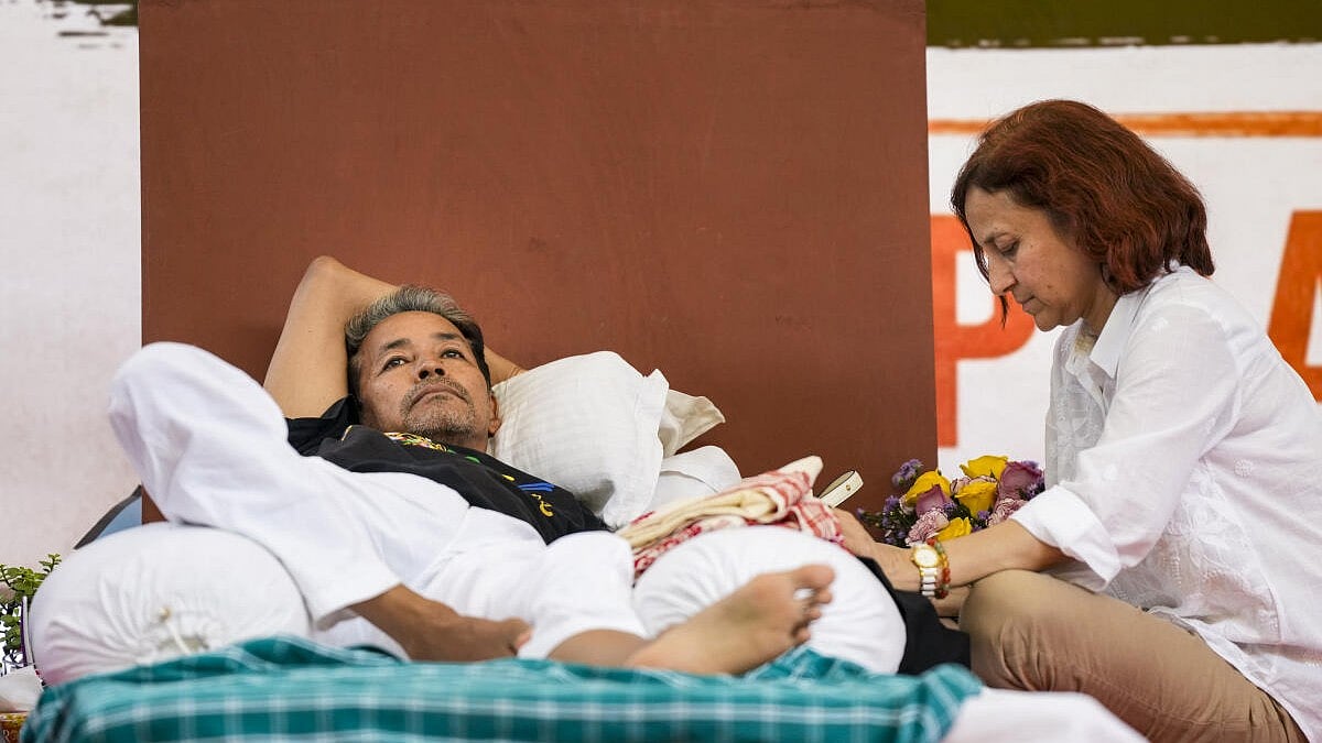 'I will lead July 20 Parliament march if he can't,' says Sonam Wangchuk's wife; alleges hospital declined to share his medical records