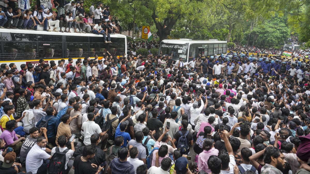 Jantar Mantar protest: Gen Z, senior citizens unite over NEET paper leak