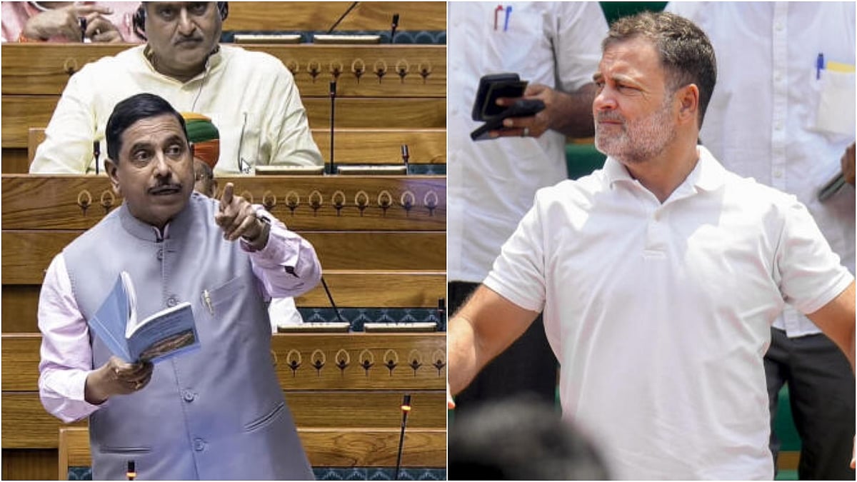 Rahul Gandhi criticises PM Narendra Modi for appointing Union minister Pralhad Joshi as education minister, citing his remarks on Bilkis Bano case convicts. Congress leader slams BJP for ignoring protests over education system.
