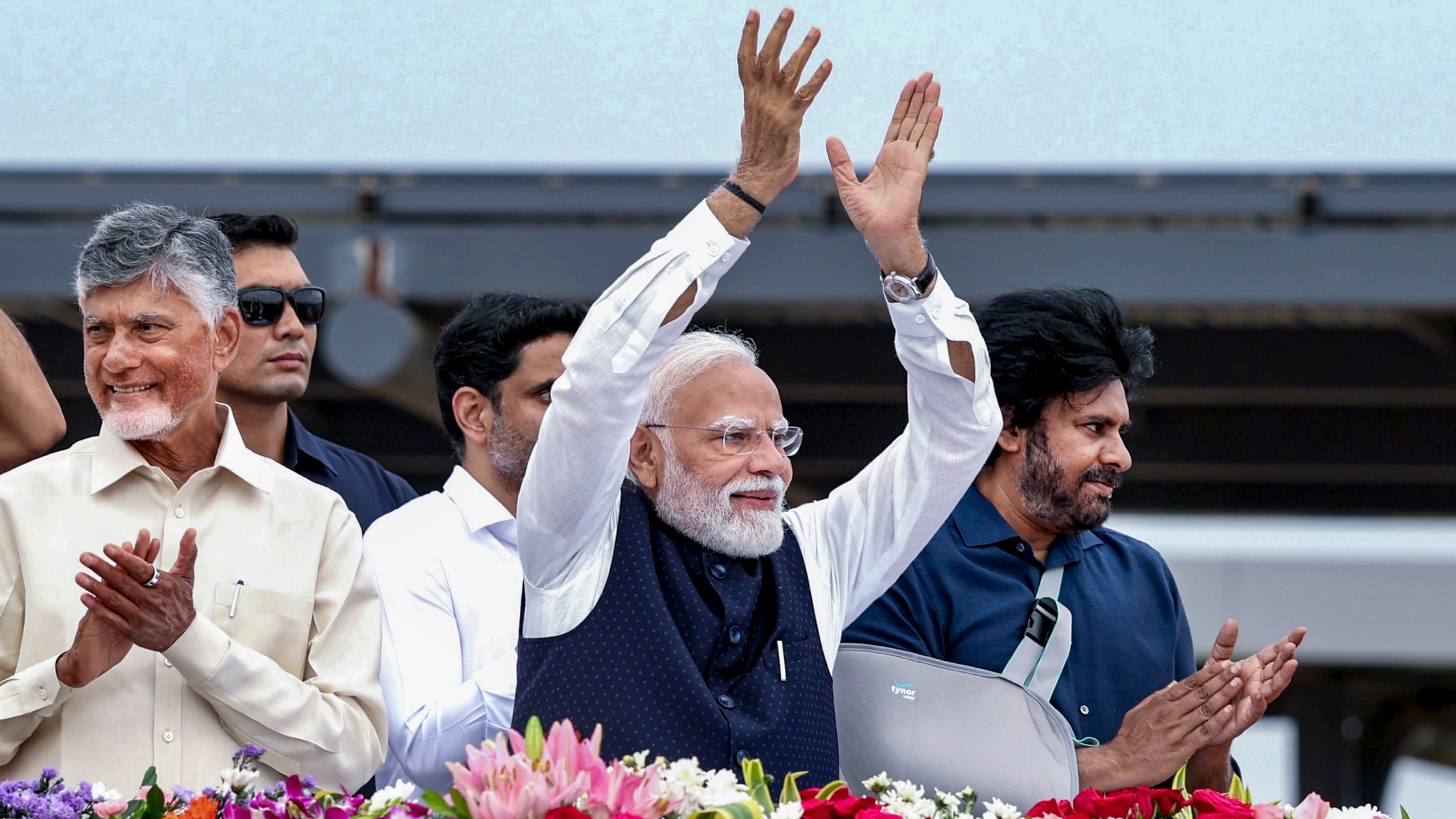 Image 6: Extraordinary progress in Indian aviation, airport count surges to 166: PM Modi inaugurates facility in Andhra's Bhogapuram