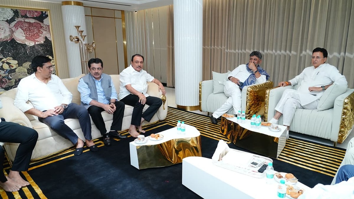 The Karnataka Congress scrambled Wednesday to placate senior lawmakers who are miffed after being denied ministerial berths in Chief Minister DK Shivakumar’s Cabinet. 

Congress general secretary Randeep Singh Surjewala, Shivakumar and state party president BK Hariprasad reached out to several lawmakers throughout the day, achieving some success in dousing the fire of unrest.