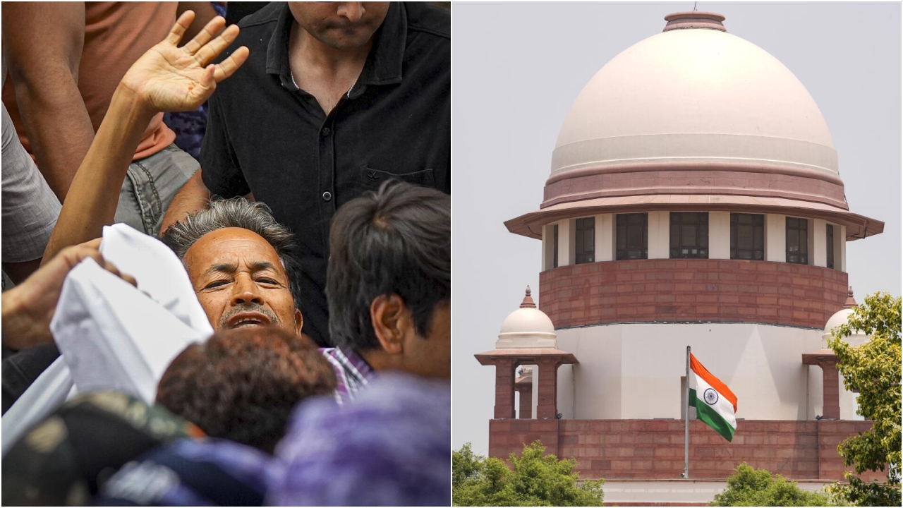Image 9: Supreme Court rejects SCBA resolution challenge on Wangchuk hunger strike