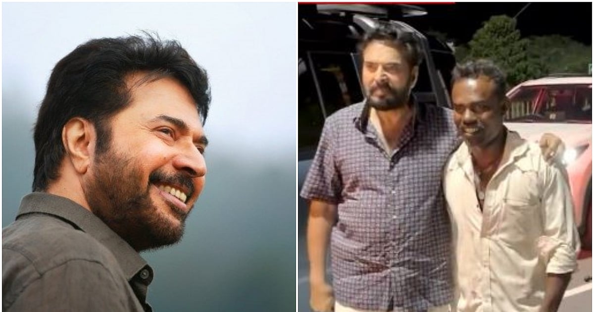 Fan in Tamil Nadu rides 10 km to guide Mammootty’s car towards Kerala