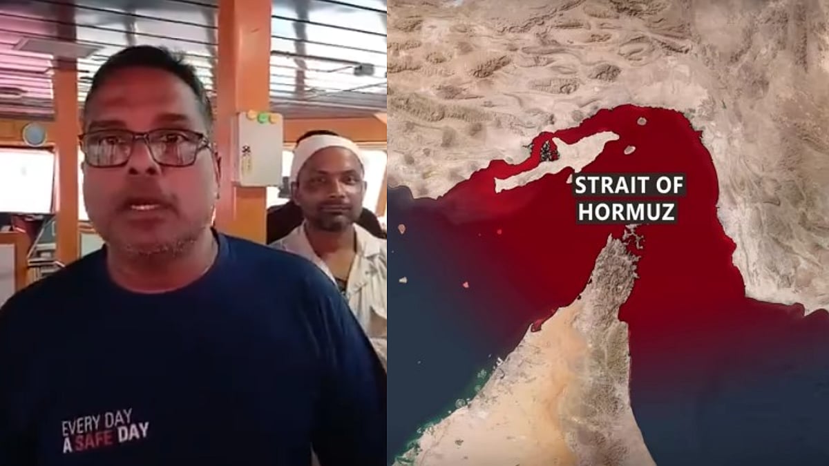 Indian sailors send SOS: 'We want our lives safe, and we will not cross Hormuz till it is safe' as company blames captain