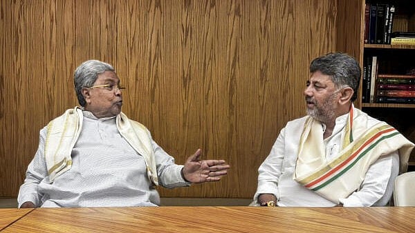 Karnataka CM D K Shivakumar and Siddaramaiah discuss district presidents' appointments with K C Venugopal; party leadership expected to approve list soon