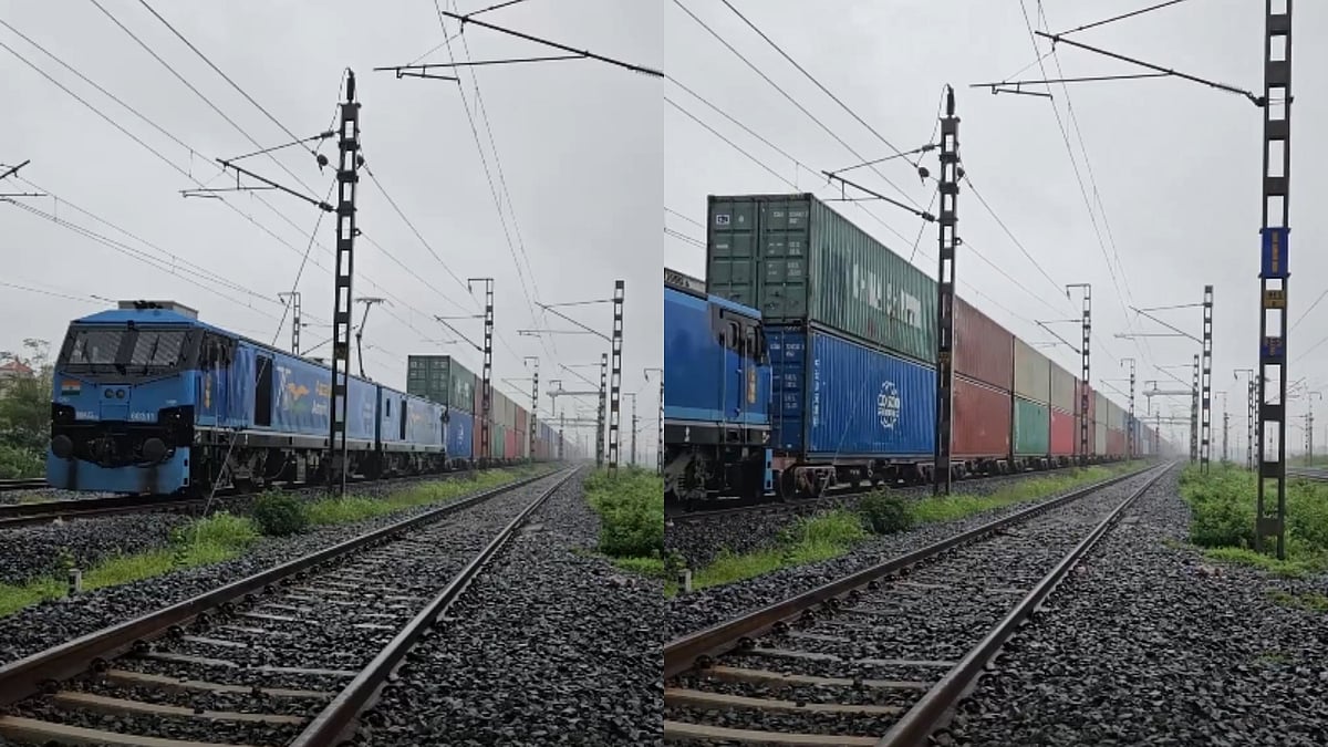 Indian Railways runs first double-stack long-haul container train from JNPT, carrying 360 TEUs over 422 km to Vadodara