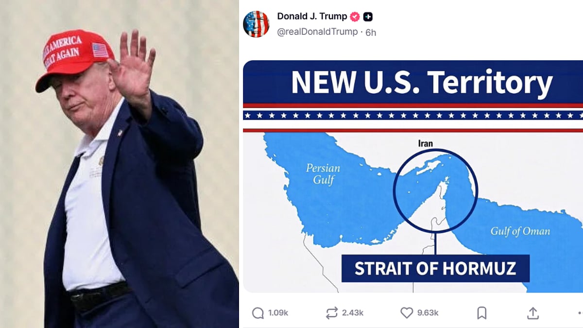 Trump again claims Hormuz as 'US territory'; Iran refuses to reopen strait as shipping traffic rises