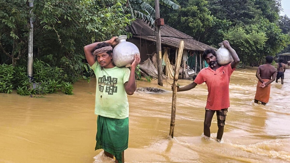Odisha flood situation remains grim as over 1 lakh people affected; 79 rescue teams deployed across six districts
