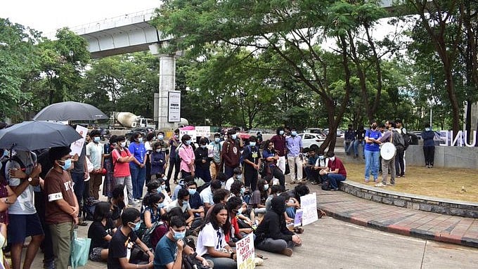 Students protest at IISER over mental health, hostile academic policies