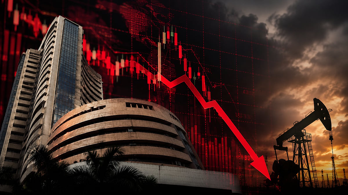 Sensex plunges nearly 800 points as West Asia conflict, oil prices weigh
